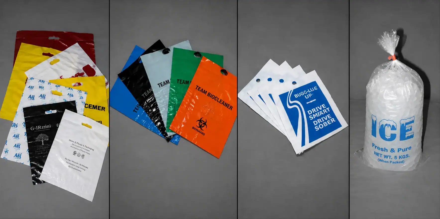 Custom Printed Plastic Bags